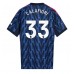 Maillot de foot Arsenal Riccardo Calafiori #33 Extérieur vêtements 2025-26 Manches Courtes